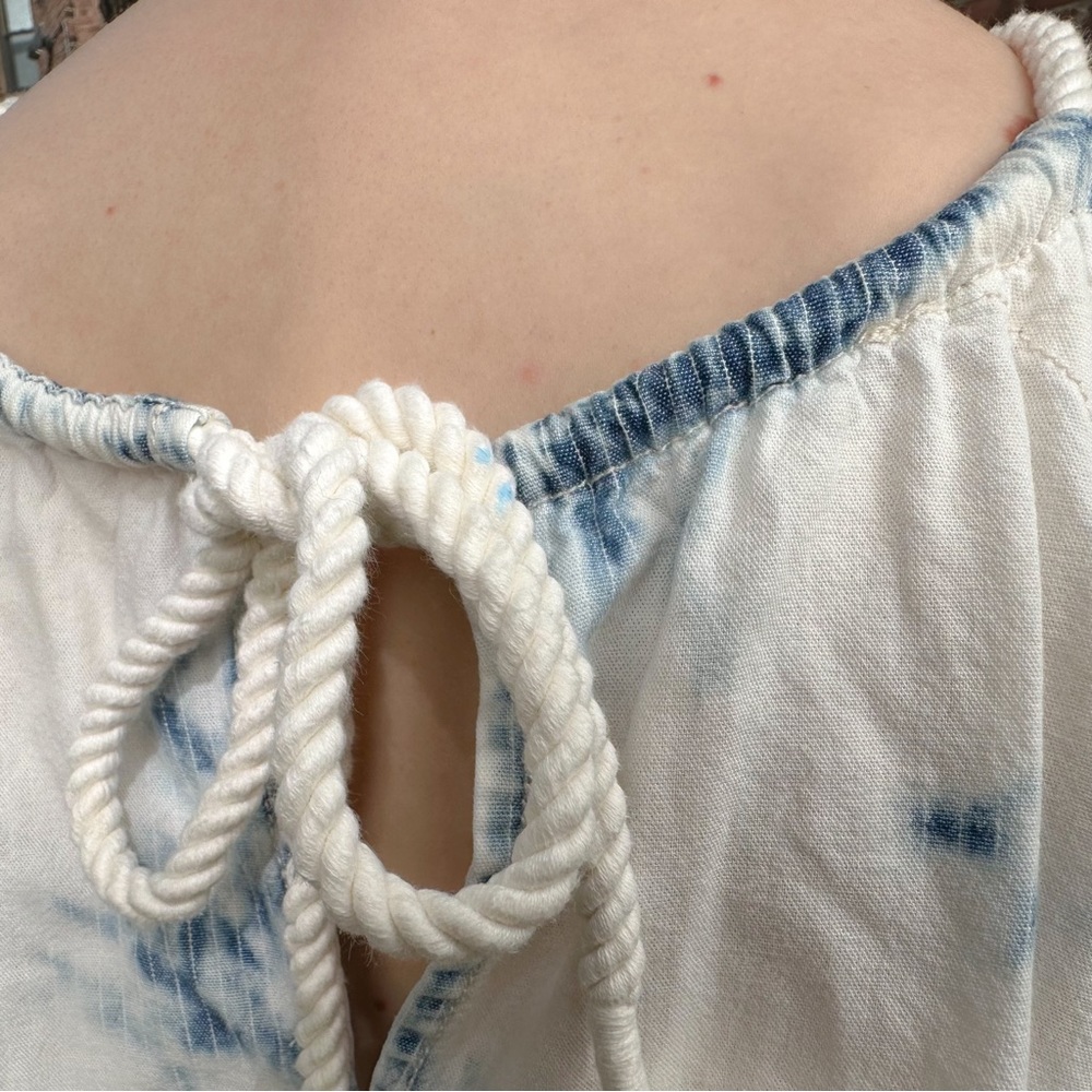 Anthropologie Holding Horses chambray tie dye swing dress, S. - Picture 5 of 16